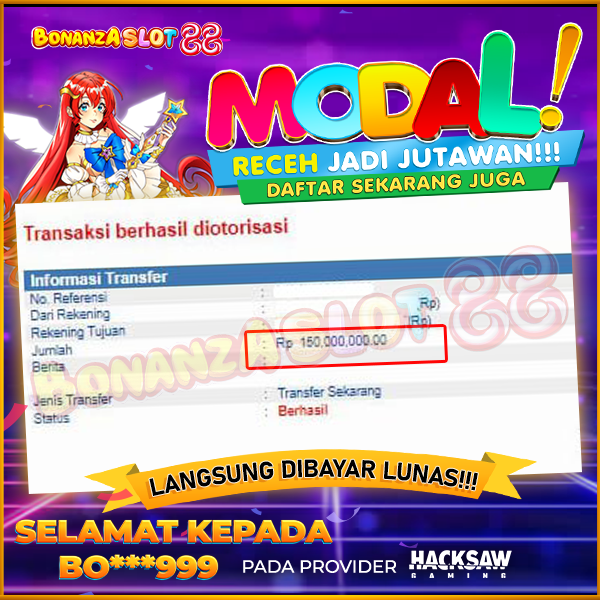 BONANZASLOT88 : Situs Judi Slot Online Gacor Today Trusted number 1 in Indonesia